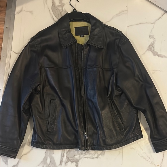 James Dean Other - Vintage James Dean The Original Limited Edition Bomber Leather Jacket Black XL